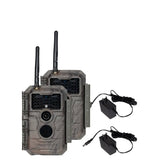 GardePro WiFi Trail Camera E6PMB With Rechargeable Battery & 32G Built-in Memory SD Card with AC Adapter