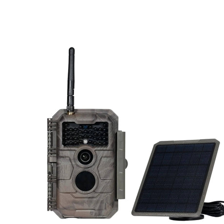 GardePro WiFi Trail Camera E6PMB With Rechargeable Battery & 32G Built-in Memory SD Card With Solar Panel