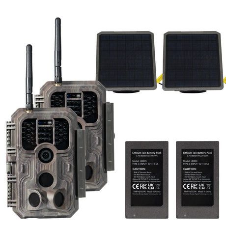 GardePro E9P(Wi-Fi) With Solar Panel