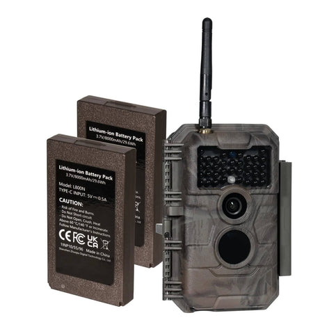  GardePro WiFi Trail Camera E6PMB With Rechargeable Battery & 32G Built-in Memory SD Card with Another Battery