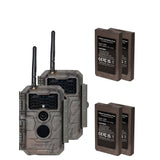 GardePro WiFi Trail Camera E6PMB With Rechargeable Battery & 32G Built-in Memory SD Card with Another Battery