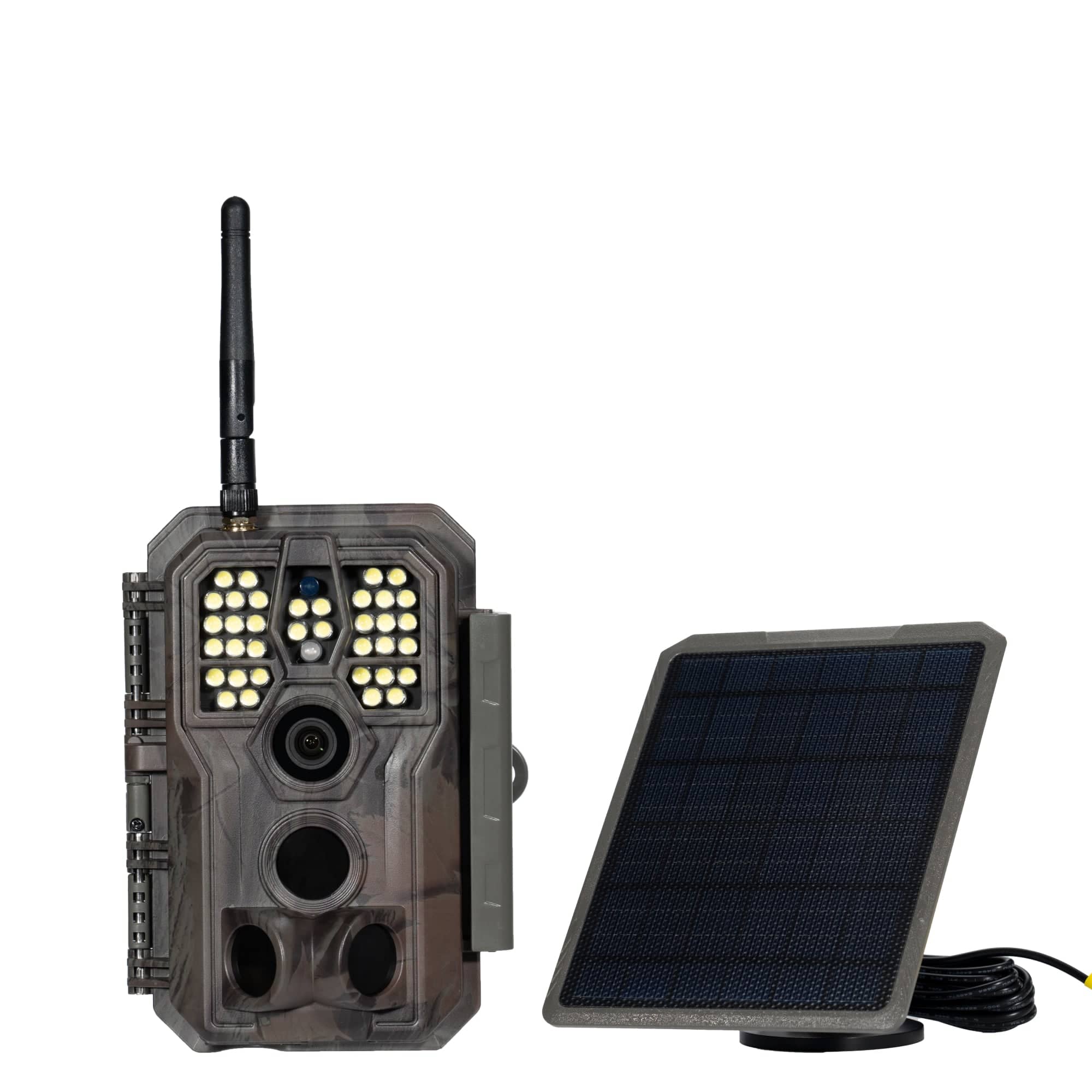 Flash Sale GardePro WiFi Trail Camera E8PWF With Rechargeable Battery & White Flash & Solar Panel