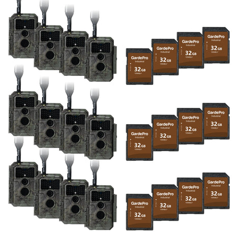 GardePro X20(Cellular) 12-Pack with Wide-angle Lens