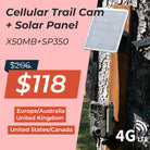 GardePro Cellular Trail Camera X50MB Pre-Installed Contract SIM With 32G Built-in Memory SD Card