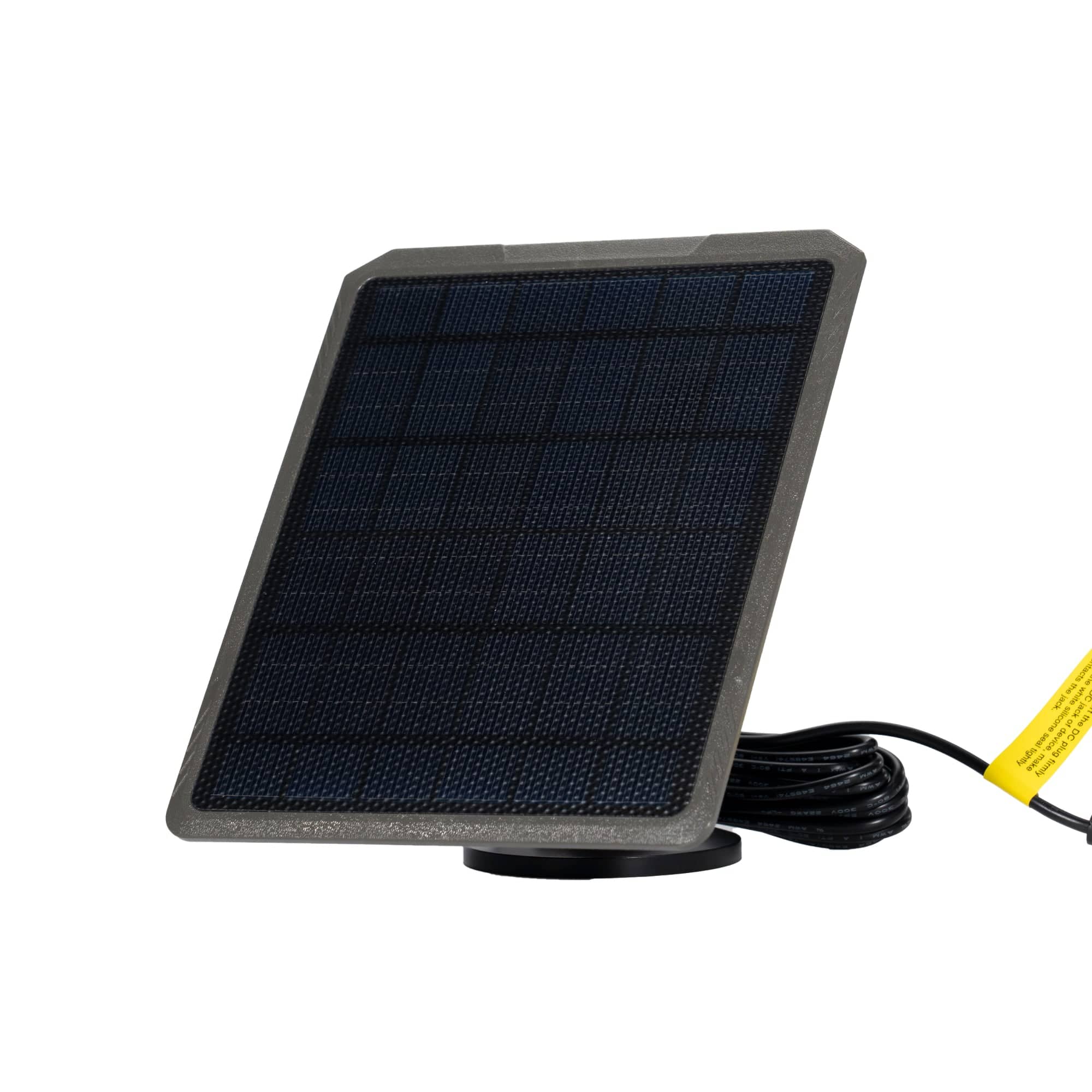 Solar Panel for GardePro Trail Camera E6P, E6PCF, E8P, E8PWF, X60P, X6 ...