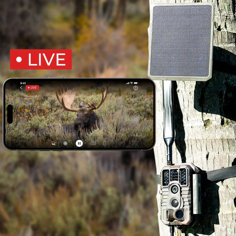 GardePro Cellular Trail Camera X60LPMB Sim-Free With Live Stream & Rechargeable Battery & 32G Built-in Memory SD Card