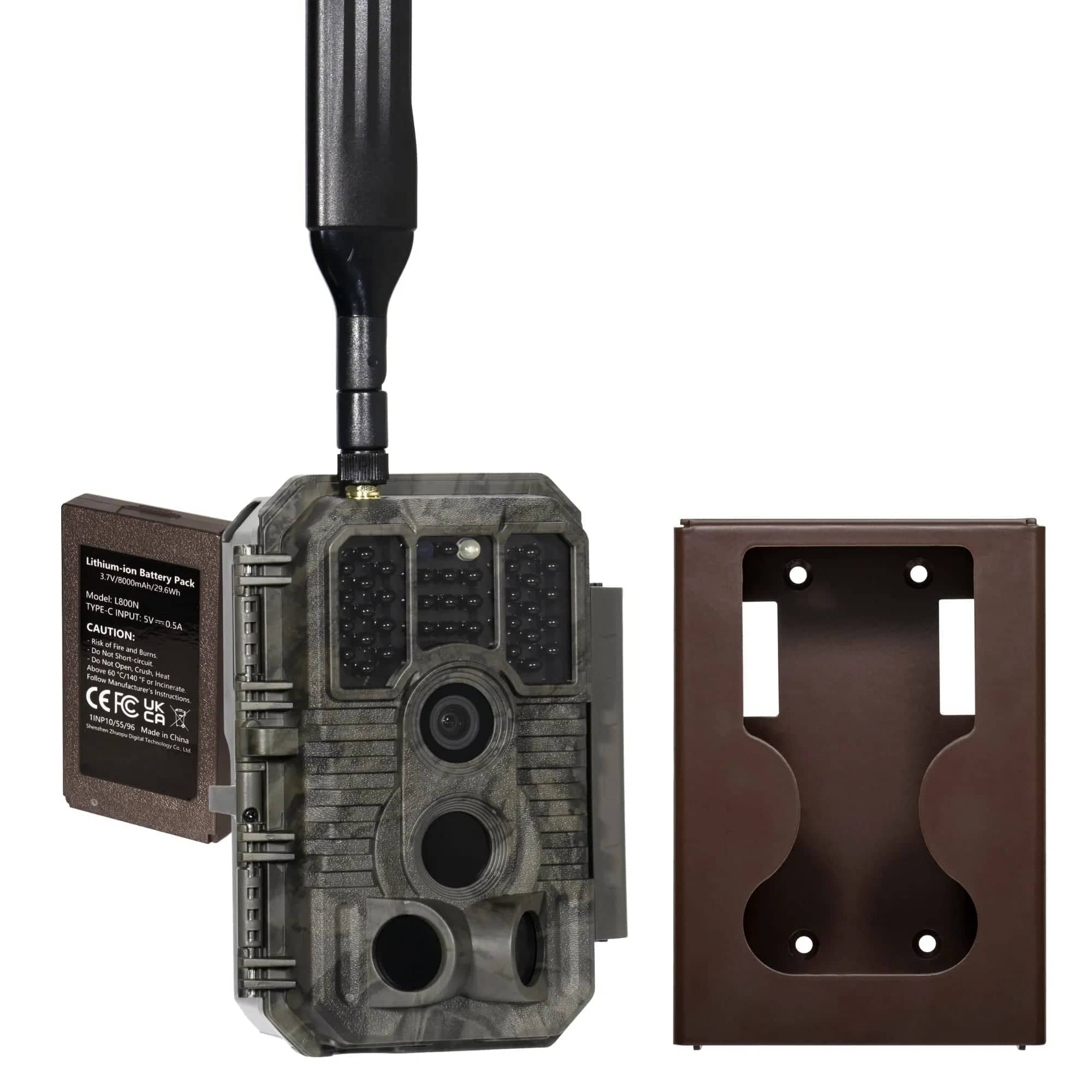 GardePro Cellular Trail Camera X60P Pre-Installed Contract SIM With Rechargeable Battery